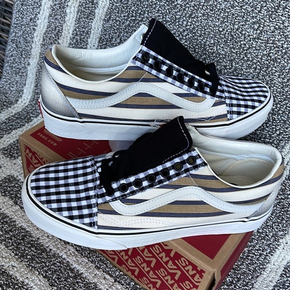 Vans Old Skool Prep Retro Blancdeblanc WMNS - Picture 11 of 16